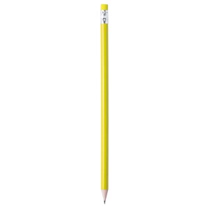 Ołówek, gumka żółty