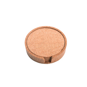 Zestaw 4 korkowych podkładek Vanilla Season