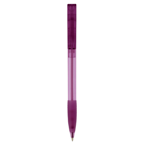 Transparentny długopis Nash Transparentny / purpurowy LT80802-N0472 (2)