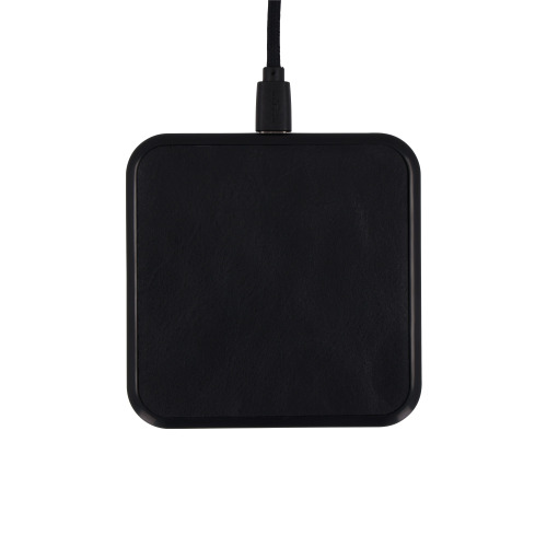 2259 | Xoopar Iné Wireless Fast Charger - Recycled Leather 15W Czarny LT41506-N0002 