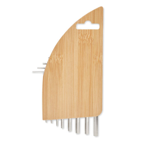 Zestaw kluczy imbusowych drewna MO6682-40 (1)