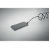 Pleciony kabel magnetycznyRPET Bialy/Czarny MO2778-33 (4) thumbnail