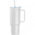 Kubek ze słomką XXL 1200 ml TEODORA Biały 8468606 (4) thumbnail