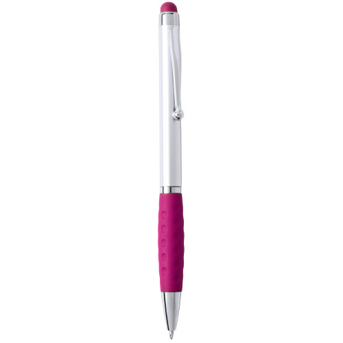 Długopis, touch pen różowy V1663-21 