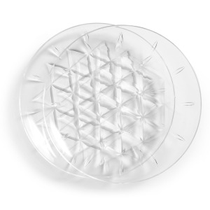 Zestaw 2 dużych talerzy piknikowych Sagaform Akryl Ø26cm