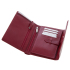 Skórzany portfel damski Mauro Conti czerwony V4808-05 (1) thumbnail