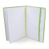 Notatnik A5 PU z kartkami papieru w kropki Jasnozielony LT92064-N0032 (3) thumbnail