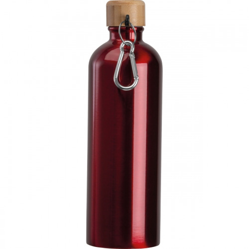 Butelka metalowa 750 ml RUTH Czerwony 8497105 (4)