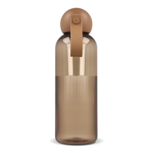 Sagaform Ture butelka na wodę 600 ml Transparentny / brązowy LT52056-N0451 (5)