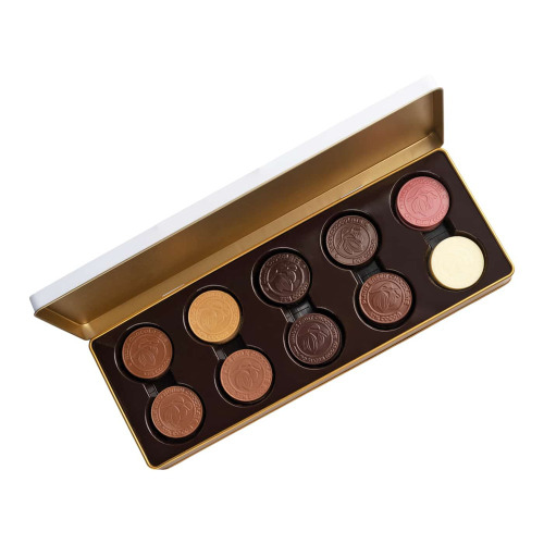 Zestaw czekoladowych medali w puszce Chocolate Expert Wielokolorwy S0483 (3)