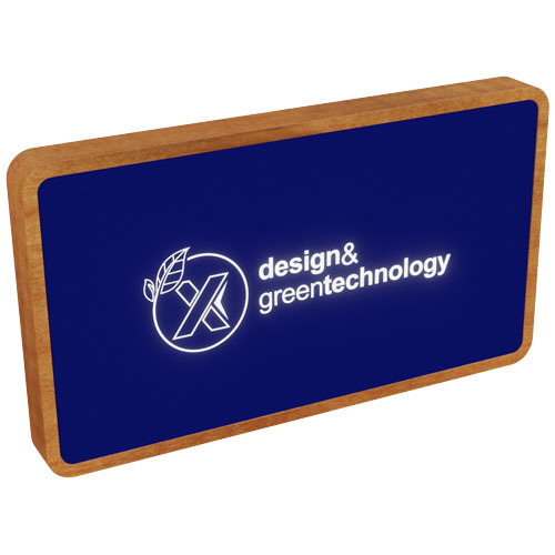 SCX.design P36 podświetlany bezprzewodowy powerbank 5000 mAh Reflex blue 2PX05952 (1)