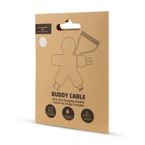 2064 | Xoopar Buddy Eco Charging Cable Biały LT41000-N0001 (1)