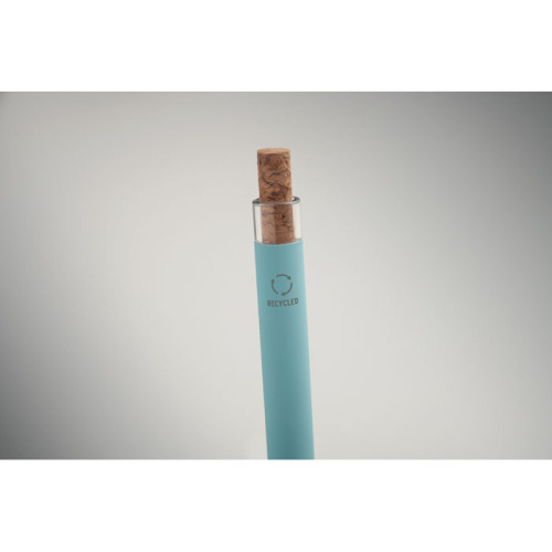 Aluminiowy długopis z rec. Baby Blue MO2652-66 (2)