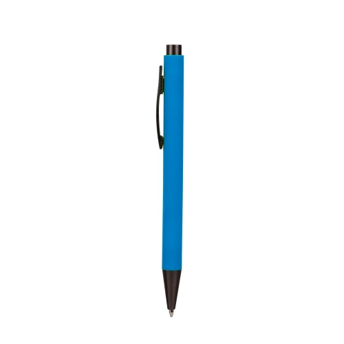 Długopis z wysokiej jakości plastiku i metalu błękitny V1696-23 (1)