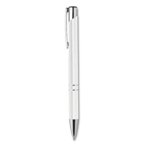 Długopis wciskany biały KC8893-06 