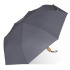 Składany parasol 21” z plastiku z recyklingu automatycznie otwierany Szary LT97112-N0061  thumbnail