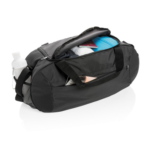 Torba sportowa, podróżna AWARE™ RPET Czarny P707.141 (4)