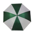 Parasol manualny, składany biało-zielony V4215-62 (1) thumbnail