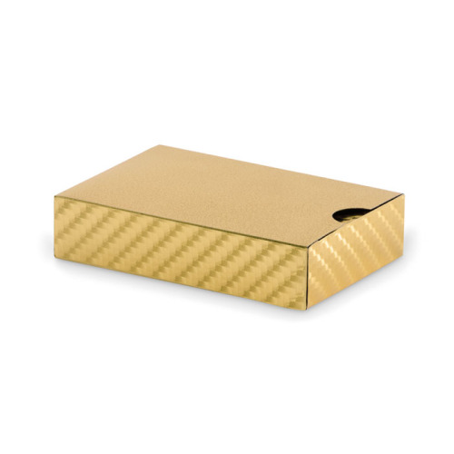 Wodoodporne karty do gry Matowy Zloty MO2699-98 (3)