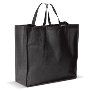Torba na zakupy non-woven 75g/m² Czarny
