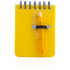 Notatnik z długopisem żółty V2575-08  thumbnail