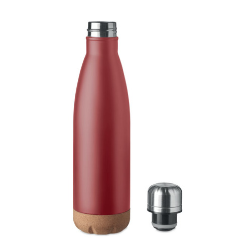 Dwuścienna butelka 500 ml burgund MO6313-02 (2)