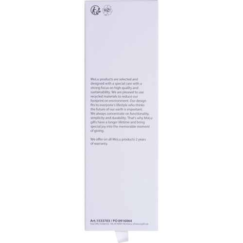 Metalowy długopis Des Moines MoLu Czarny 533703 (8)