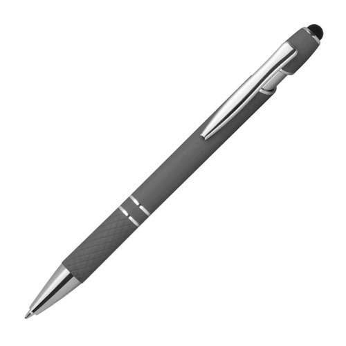 Długopis aluminiowy touch pen HERMANN Ciemnoszary 1368977 (1)