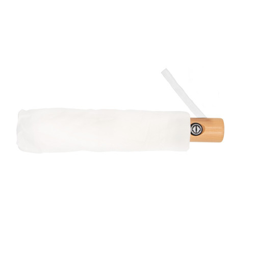 Parasol automatyczny RPET, składany | Nell Biały V7242-02 (3)