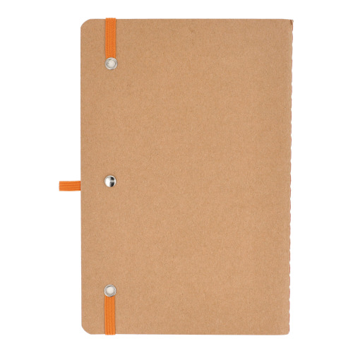 Zeszyt w miękkiej okładce Kraft Paper A5 Pomarańczowy LT92061-N0026 (4)