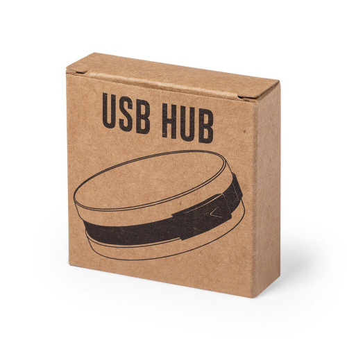 Hub USB 2.0 ze słomy pszenicznej Neutralny V0382-00 (1)