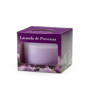 Świeca Cordoba 9x7,5cm Lavender, violet CERERIA MOLLA fioletowy 