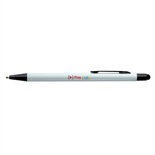 Długopis, touch pen biały V1700-02 (4)