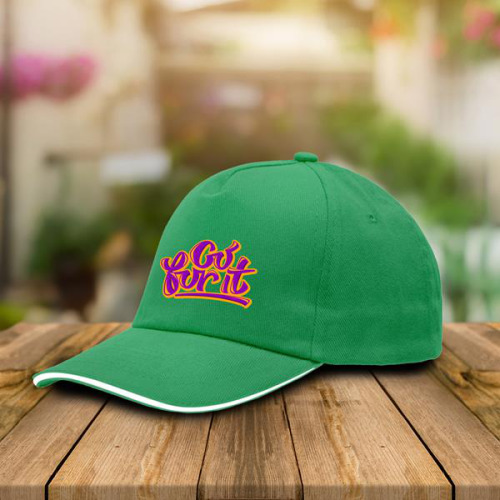 Czapka z daszkiem, bawełna szczotkowana Ciemnoszary IP38039896 (3)