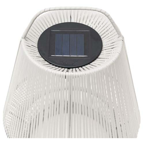 Originalhome Lampion przenośny abażur z recyklingu Jasny szary 12449180 (3)