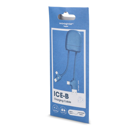 Kabel do ładowania Xoopar ICE-B Multi Niebieski LT41025-N0011 (3)
