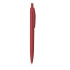 Długopis ze słomy pszenicznej czerwony V1979/A-05  thumbnail