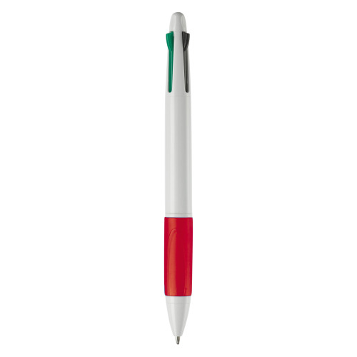 Długopis 4-kolorowy Biały / czerwony LT87226-N0121 (2)