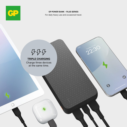 GP B+ Series Powerbank 20000 mAh Czarny LT45103-N0002 (3)