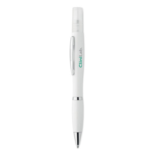 Antybakteryjny długopis biały MO6143-06 (3)