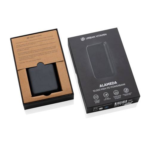 Szybki power bank 10000 mAh Urban Vitamin Czarny P322.701 (5)