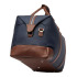Torba podróżna Button Navy & Brown Granatowy FTB426N (7) thumbnail
