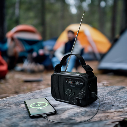 Radio awaryjne Philips TAR1609 z analogowym tunerem FM/AM i latarką Czarny LT42262-N0002 (5)