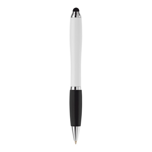 Długopis biały Hawaï stylus Biały / czarny LT80433-N0102 (1)