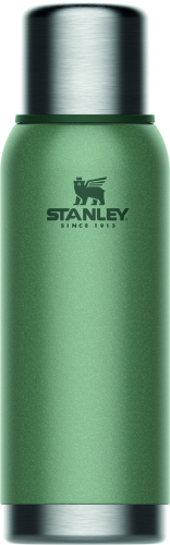 Termos Stanley ADVENTURE STAINLESS STEEL VACUUM BOTTLE 1L Hammertone Green 1001570020 (1)