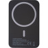 Power bank magnetyczny z ABS z recyklingu 10000 mAh DONNA Czarny 3543503 (4) thumbnail