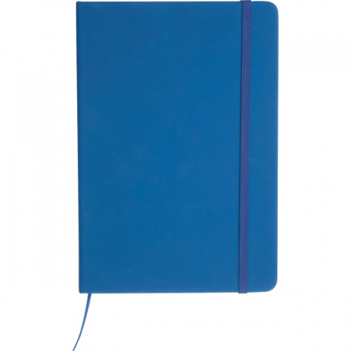 Notatnik A5 w linie z materiałów z recyklingu DOMINIK Niebieski 2526104 (4)
