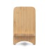 Składana bambusowa ładowarka bezprzewodowa 10W B'RIGHT, stojak na telefon drewno V0189-17 (4) thumbnail