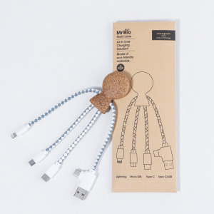 Xoopar Mr. Bio Cork Charging Cable