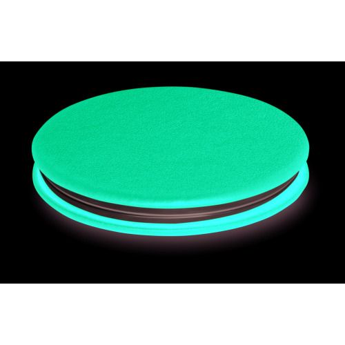 Okrągłe lusterko z PU Czerwony MO9008-05 (1)